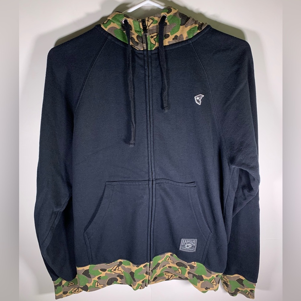 Y2K famous stars and straps camo hoodie